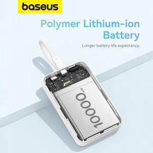 Powerbank BASEUS Magnetic Mini 30W 10000mAh White (P1002210B223-00)