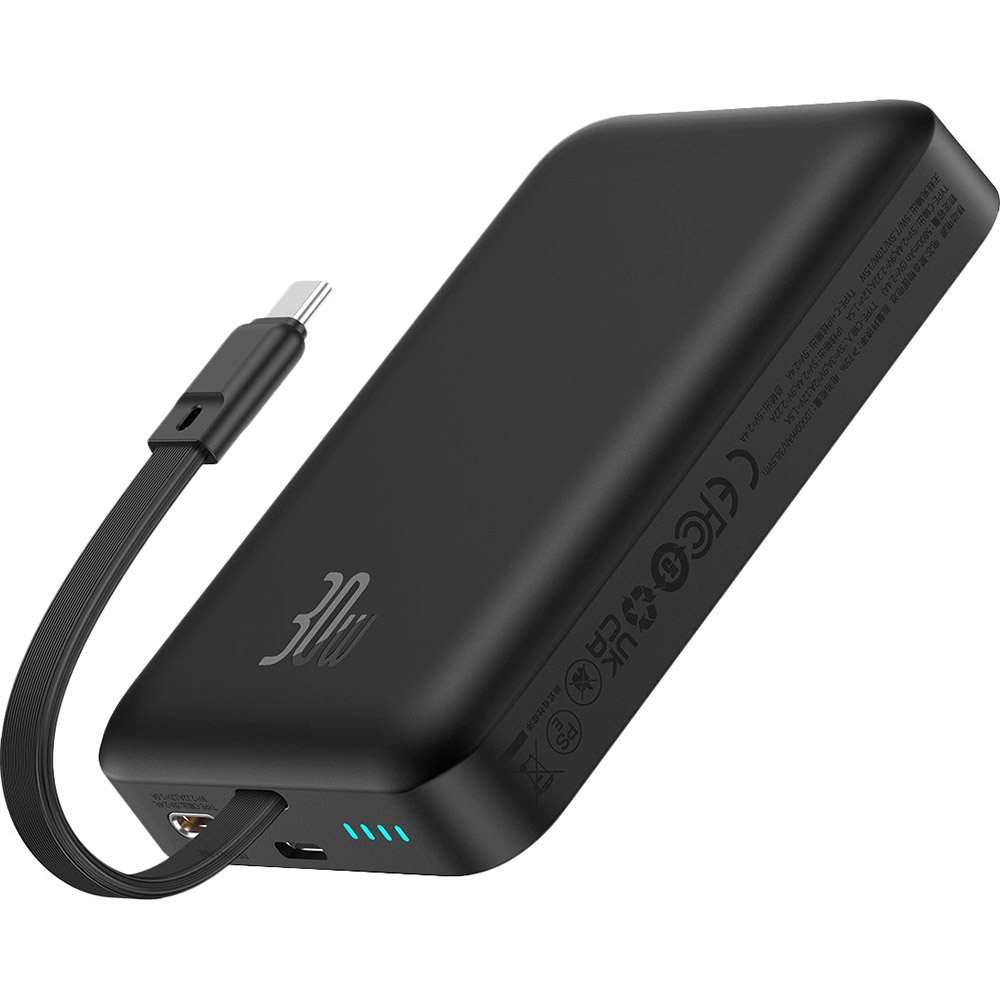 Powerbank BASEUS Magnetic Mini 30W 10000mAh Black (P1002210B113-00) Торговая марка BASEUS