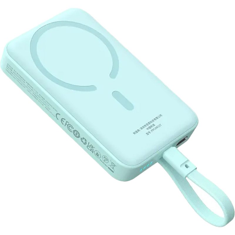 Powerbank BASEUS Magnetic Mini 30W 10000mAh Blue (P1002210B333-00) Емкость 10000