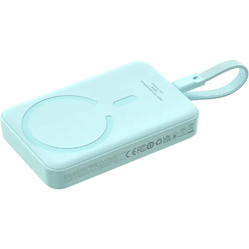 Powerbank BASEUS Magnetic Mini 30W 10000mAh Blue (P1002210B333-00) Тип аккумулятора Li-Pol