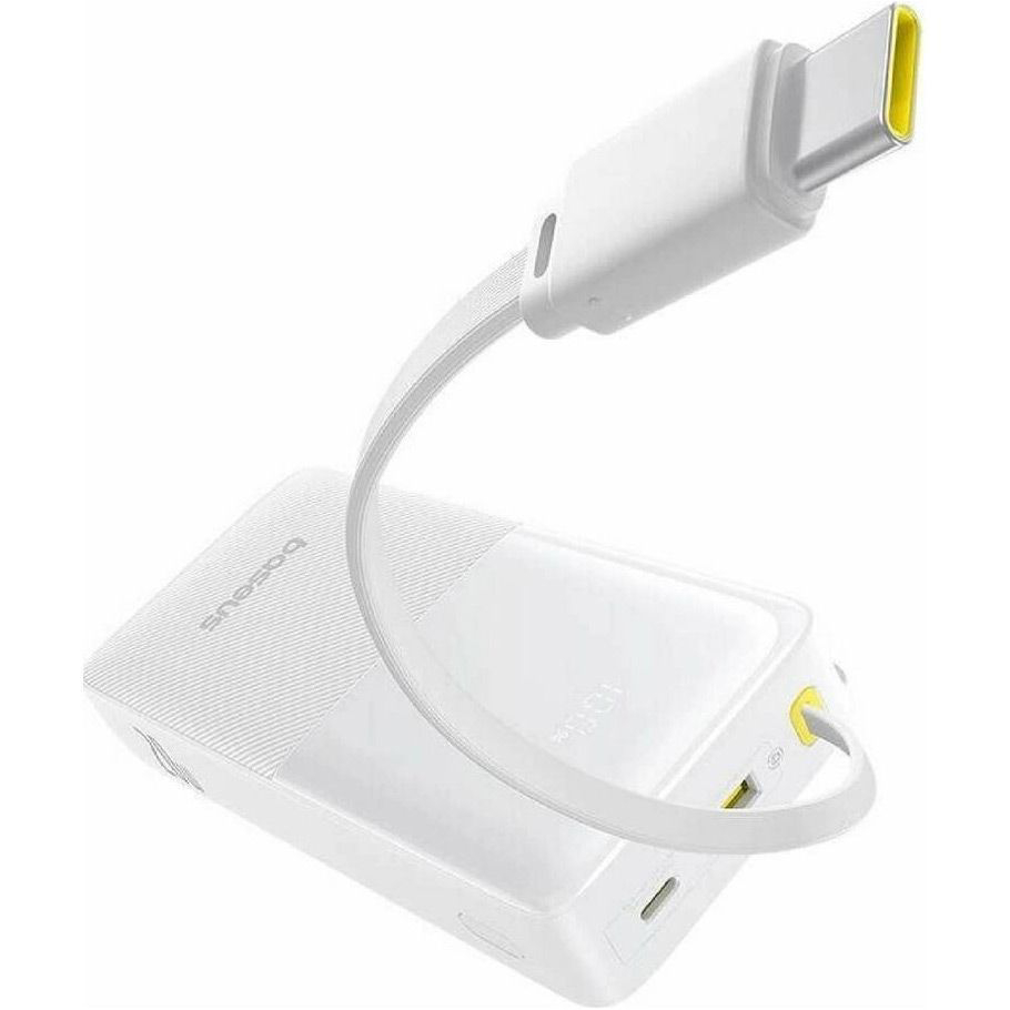 Powerbank BASEUS EnerFill Bipow2 Pro 22.5W 20000mAh White (E0027700) Ємність 20000