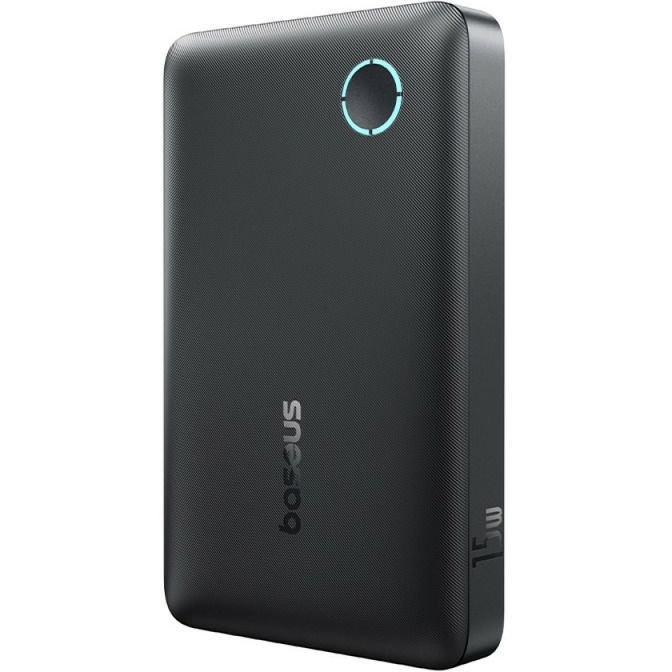 Powerbank BASEUS EnerFill 15W 10000mAh Black (P1008210C123-00) Торгова марка BASEUS
