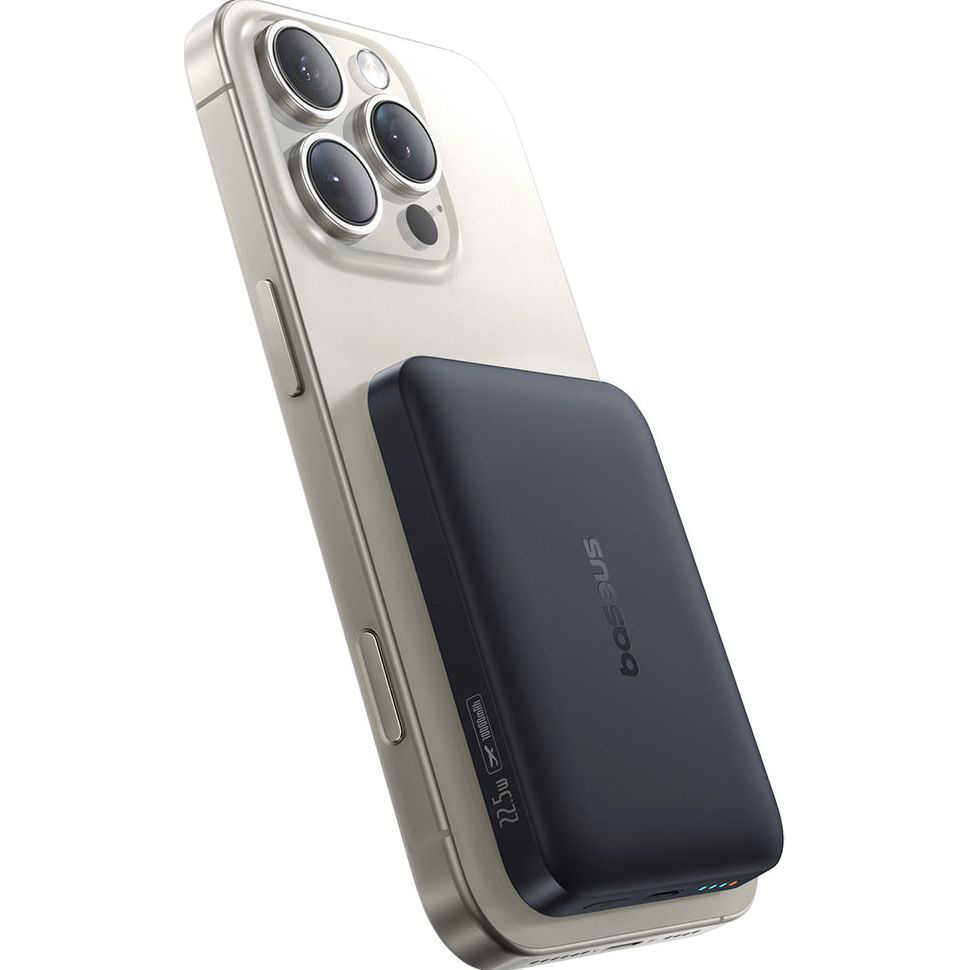 Powerbank BASEUS EnerFill Ultra-Mini 22.5W 10000mAh Black (P1008210E123-00) Выходные интерфейсы USB Type-C