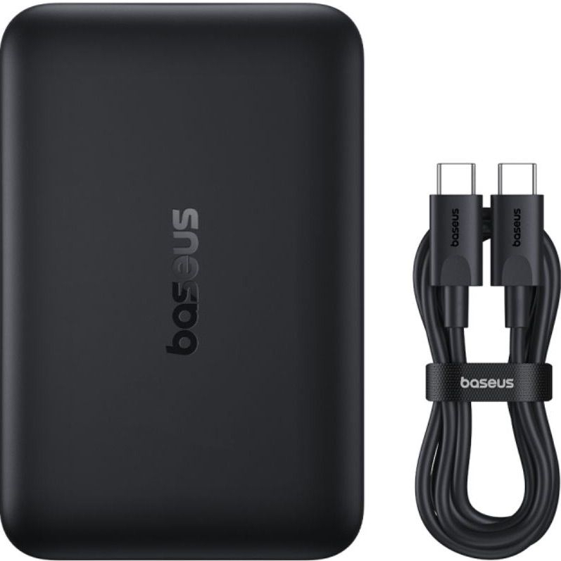 Powerbank BASEUS EnerFill Ultra-Mini 22.5W 10000mAh Black (P1008210E123-00) Входной разъем USB Type-C