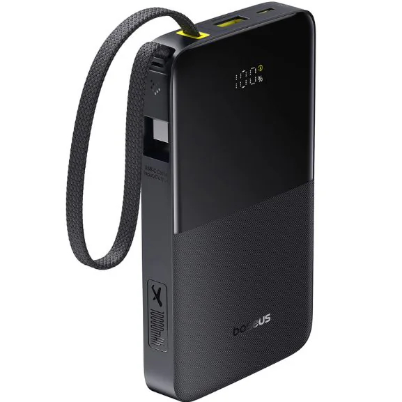 Powerbank BASEUS EnerFill Bipow2 Pro 22.5W 10000mAh Black (E0027600)