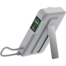 Powerbank GELIUS Fluxen 10000 mAh 15W Magnetic Wireless Charge Qi2 Grey (GP-PBW120)
