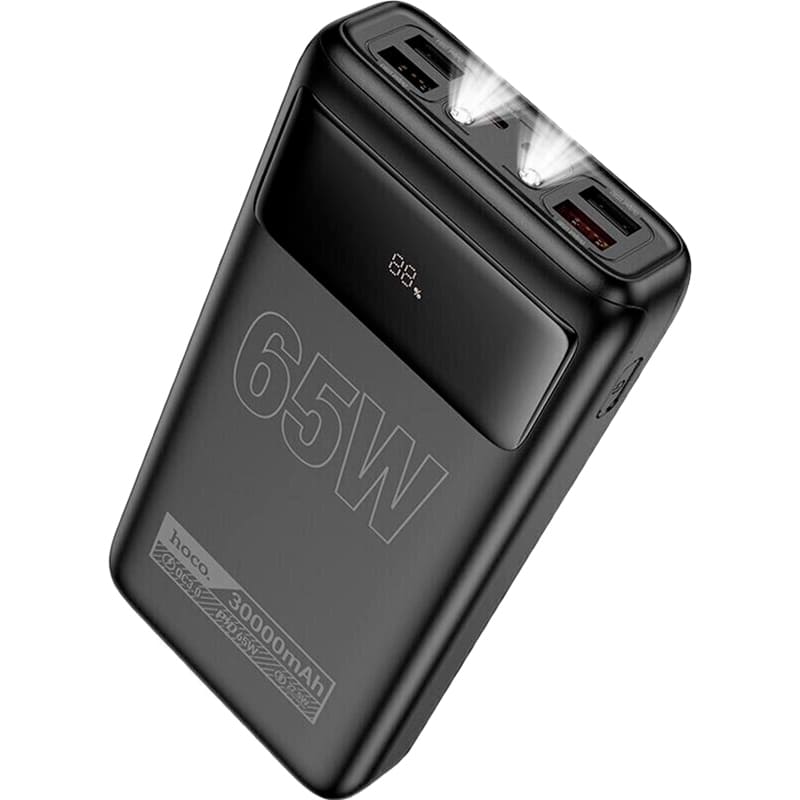 Powerbank HOCO DB81 Apollo 30000 mAh 65W Black Торговая марка HOCO