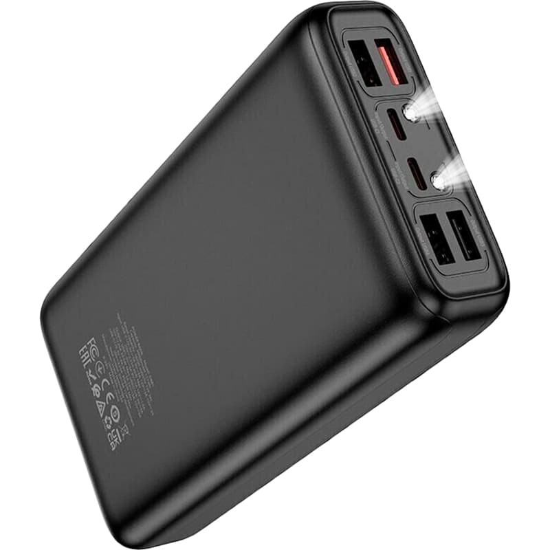 Powerbank HOCO DB81 Apollo 30000 mAh 65W Black Тип аккумулятора Li-Pol