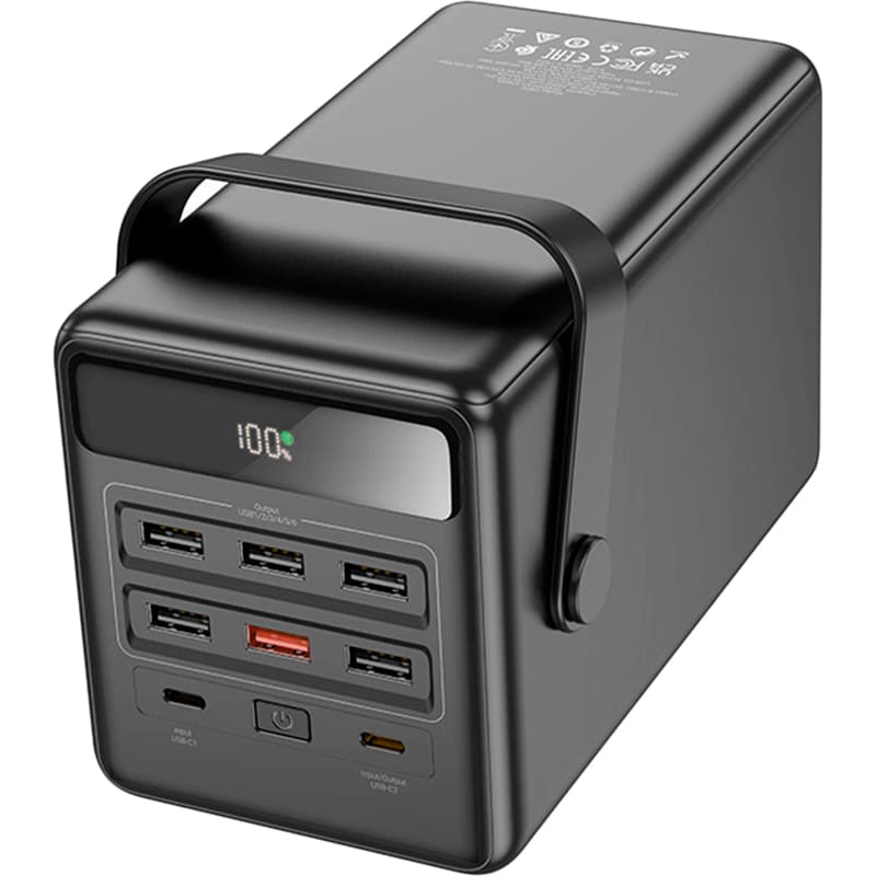Powerbank HOCO DB03 Endure 100000 mAh 22.5W Black Тип аккумулятора Li-Pol
