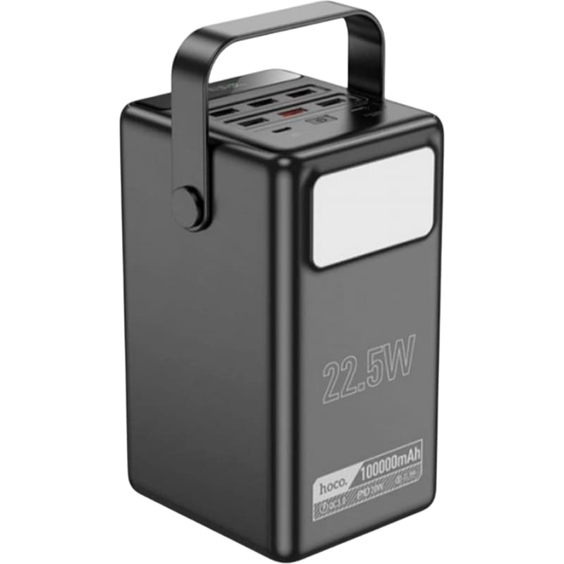 Powerbank HOCO DB03 Endure 100000 mAh 22.5W Black