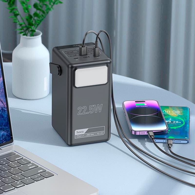 Покупка Powerbank HOCO DB03 Endure 100000 mAh 22.5W Black