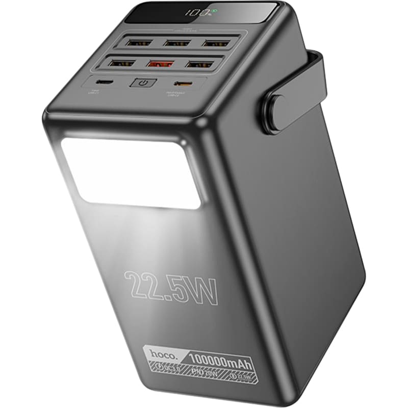 Powerbank HOCO DB03 Endure 100000 mAh 22.5W Black Торговая марка HOCO