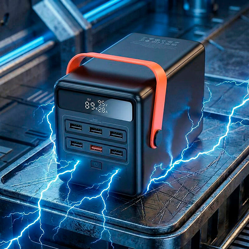 Внешний вид Powerbank HOCO DB03 Max Centurion 100000 mAh 65W Black