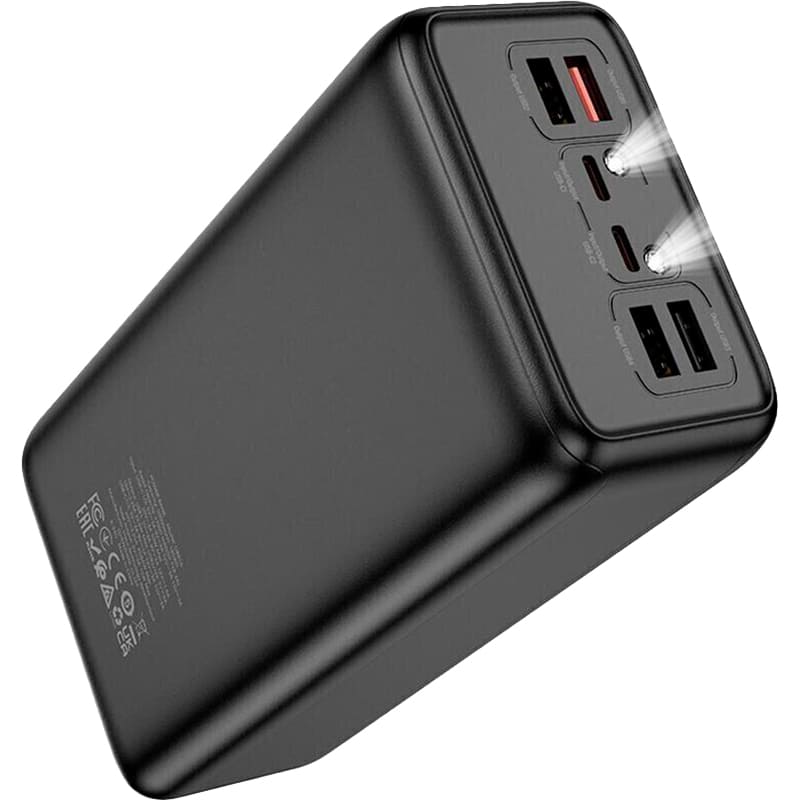 Powerbank HOCO DB81A  Apollo 50000 mAh 65W Black Тип аккумулятора Li-Pol