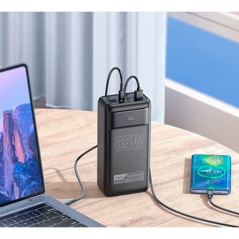 Покупка Powerbank HOCO DB81A  Apollo 50000 mAh 65W Black