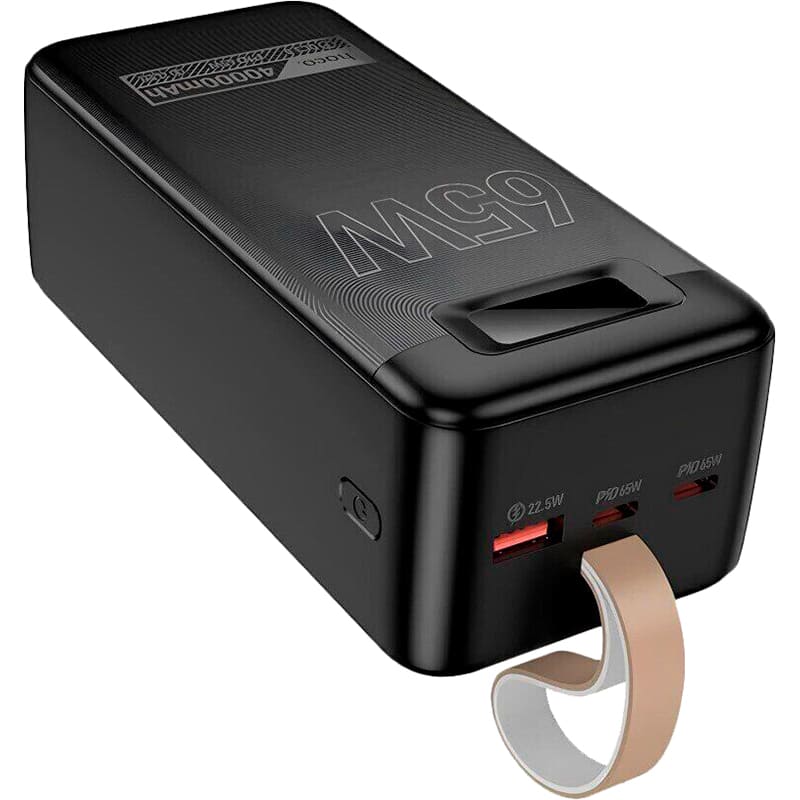 Powerbank HOCO DB82 Aquila 40000 mAh 65W Black (714726) Торговая марка HOCO