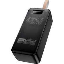 Powerbank HOCO DB82 Aquila 40000 mAh 65W Black (714726)