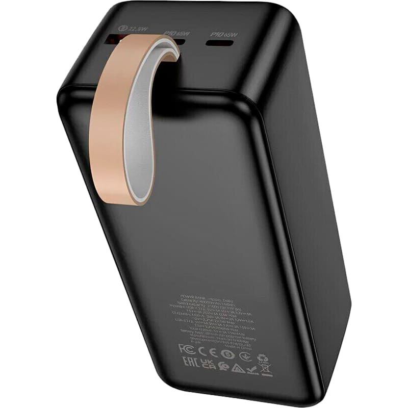 Powerbank HOCO DB82 Aquila 40000 mAh 65W Black (714726) Емкость 40000