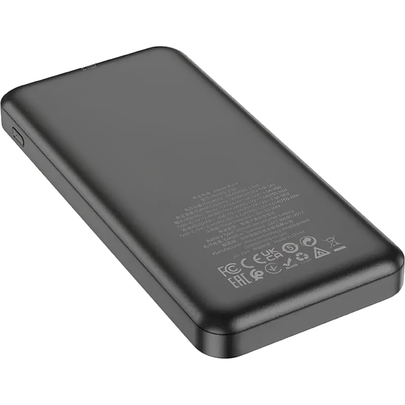 Powerbank HOCO J102 Cool Figure 10000 mAh 20W Black Емкость 10000