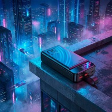 Powerbank HOCO J123B Element 30000 mAh 20W Black