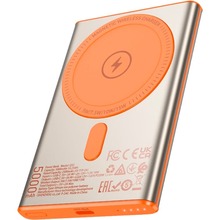 Powerbank HOCO Q32 Bird Magnetic Wireless 5000 mAh 20W Titanium Gold