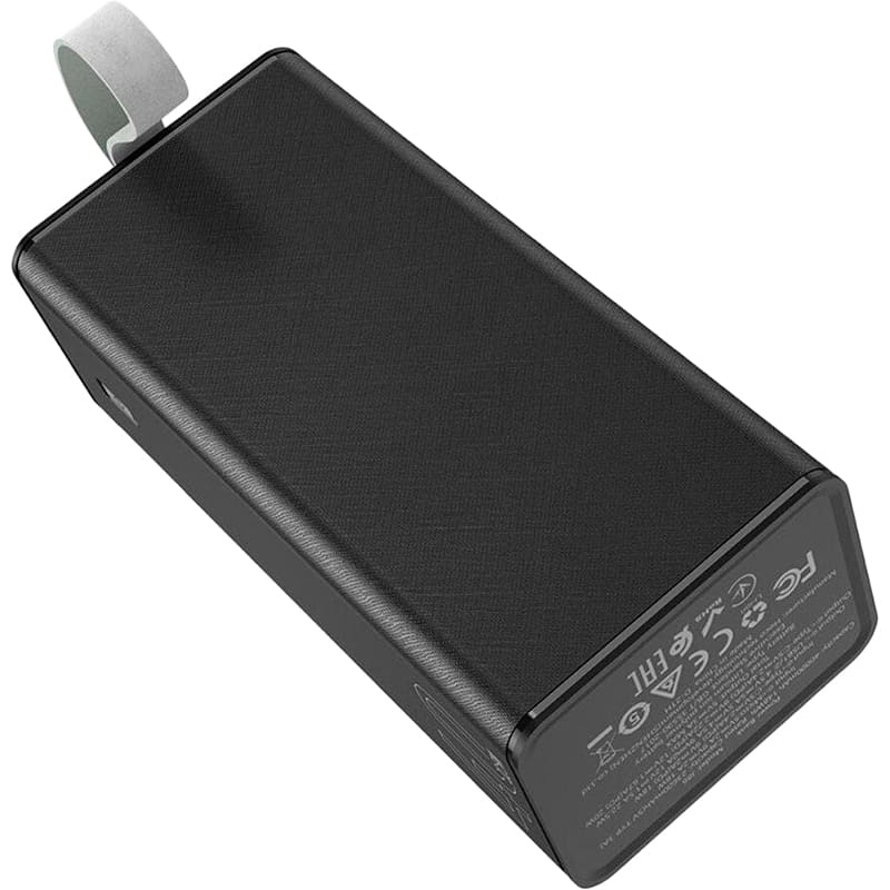 Powerbank HOCO J86 Powermaster 40000 mAh 22.5W Black Емкость 40000