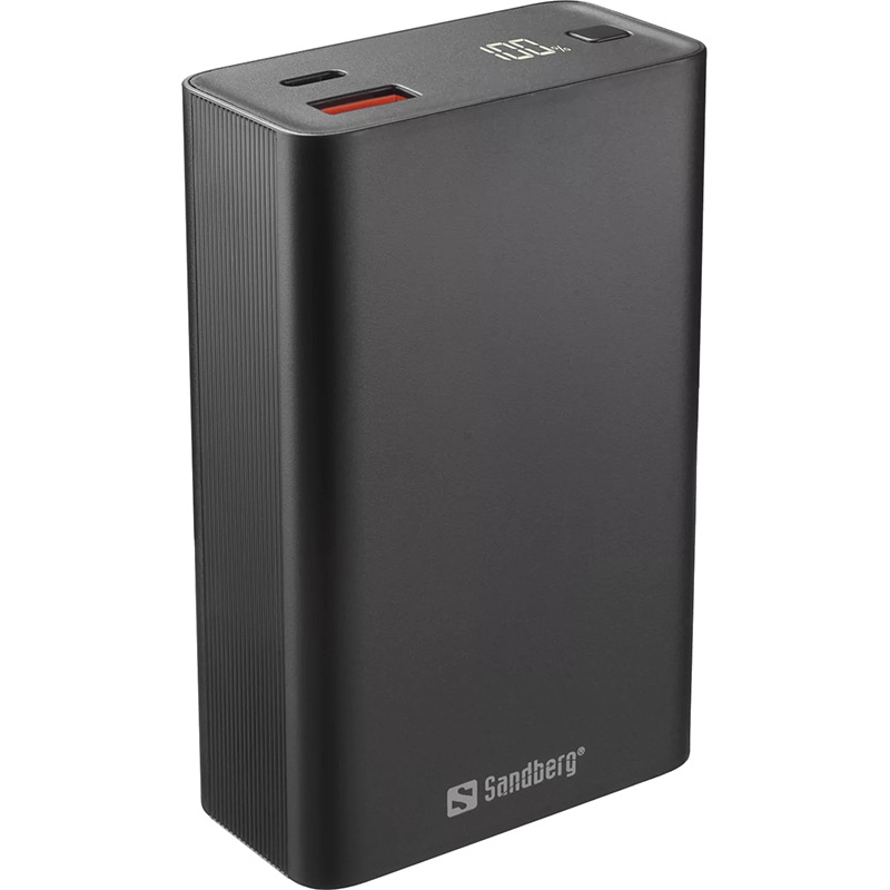 Powerbank SANDBERG 20000 mAh 65W Black (420-95) Торговая марка SANDBERG