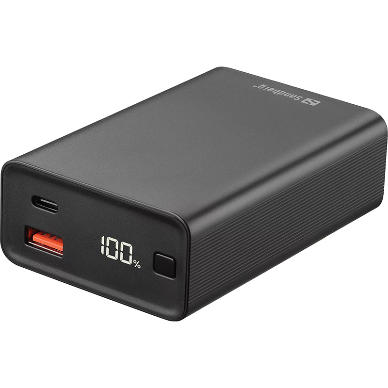 Powerbank SANDBERG 20000 mAh 65W Black (420-95)