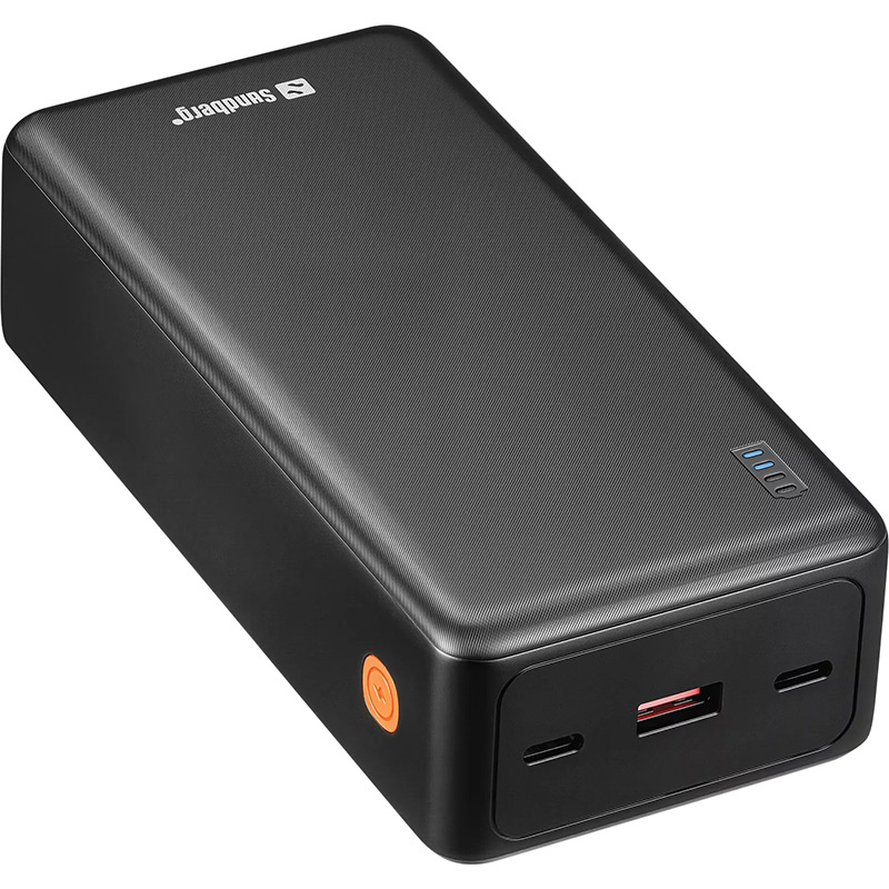 Powerbank SANDBERG Saver 27000 mAh 22.5W Black (320-43) Емкость 27000