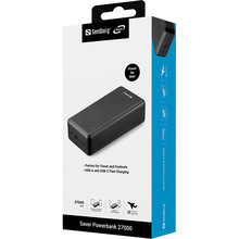 Powerbank SANDBERG Saver 27000 mAh 22.5W Black (320-43)