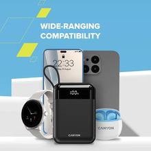 Рowerbank CANYON  OnPower 104 10000mAh Black (CNS-CPB104B)