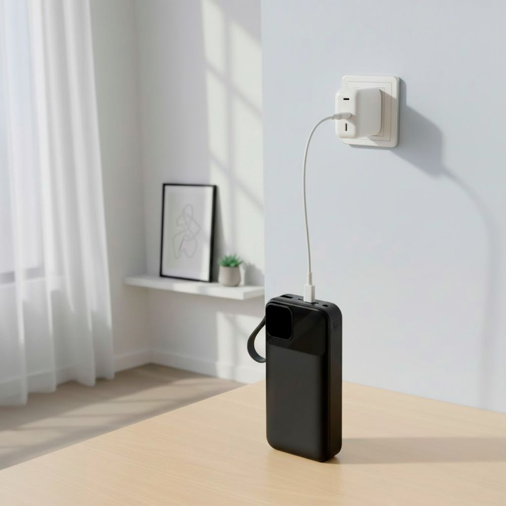 Замовити Powerbank THEGENERAL Voltix 20000mAh 22.5W Fast Charge PD Black (40012819-01)