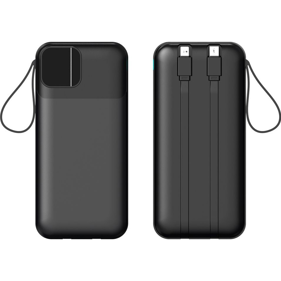 Powerbank THEGENERAL Voltix 20000mAh 22.5W Fast Charge PD Black (40012819-01) Тип акумулятора Li-Ion