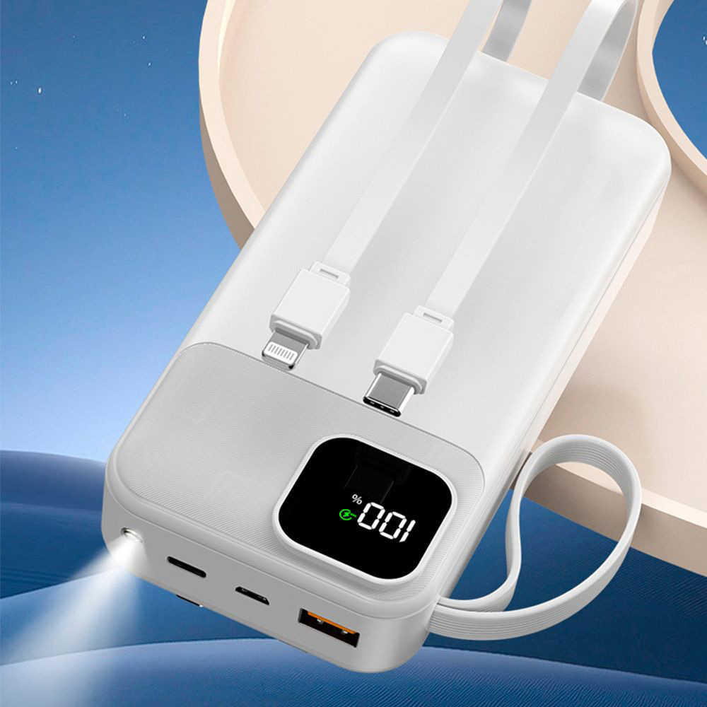 Покупка powerbank THEGENERAL Voltix 20000mah 22.5W Fast Charge PD White (40012819-08)