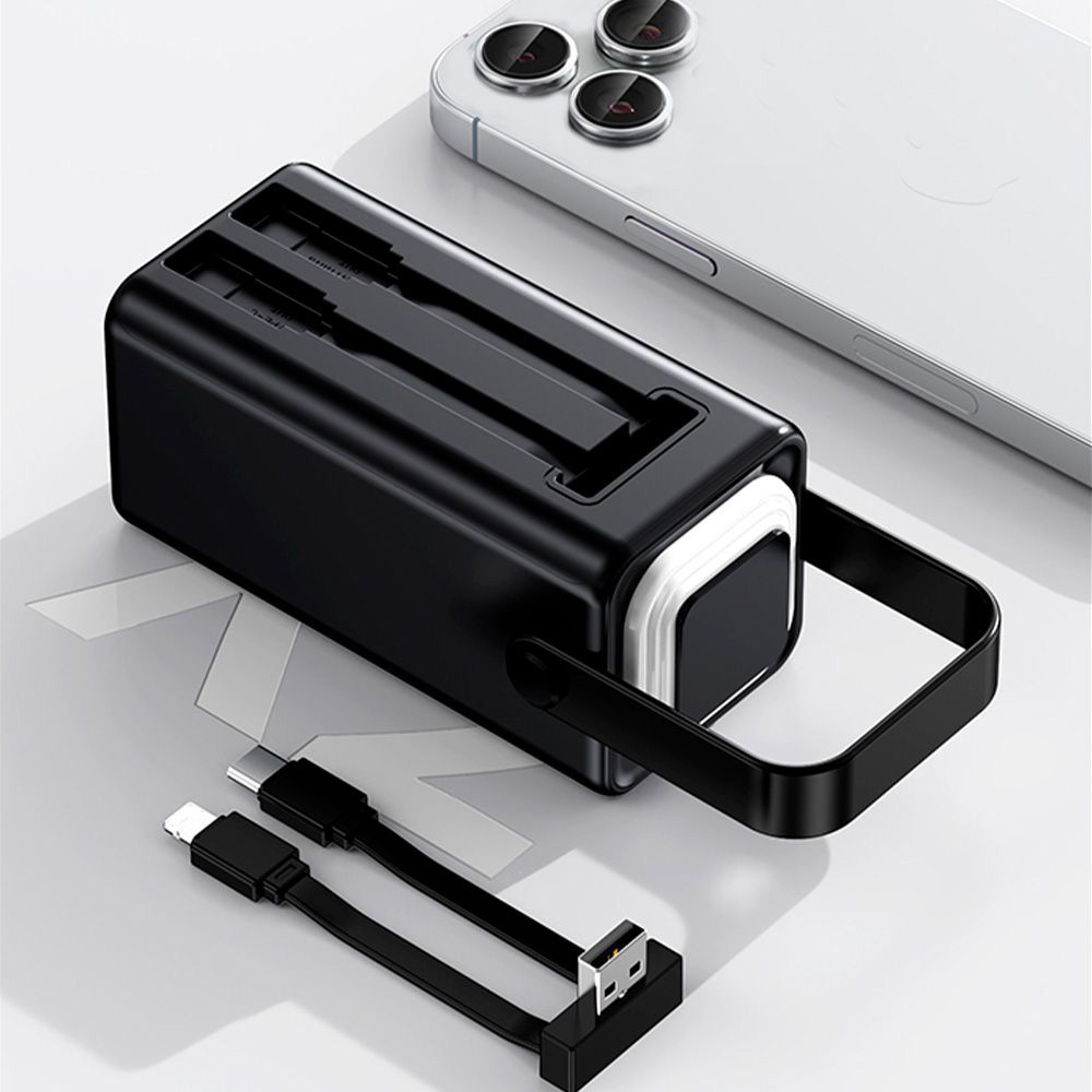 Внешний вид Powerbank THEGENERAL Glim 20000mah 22.5W Fast Charge PD Black (40012919-01)