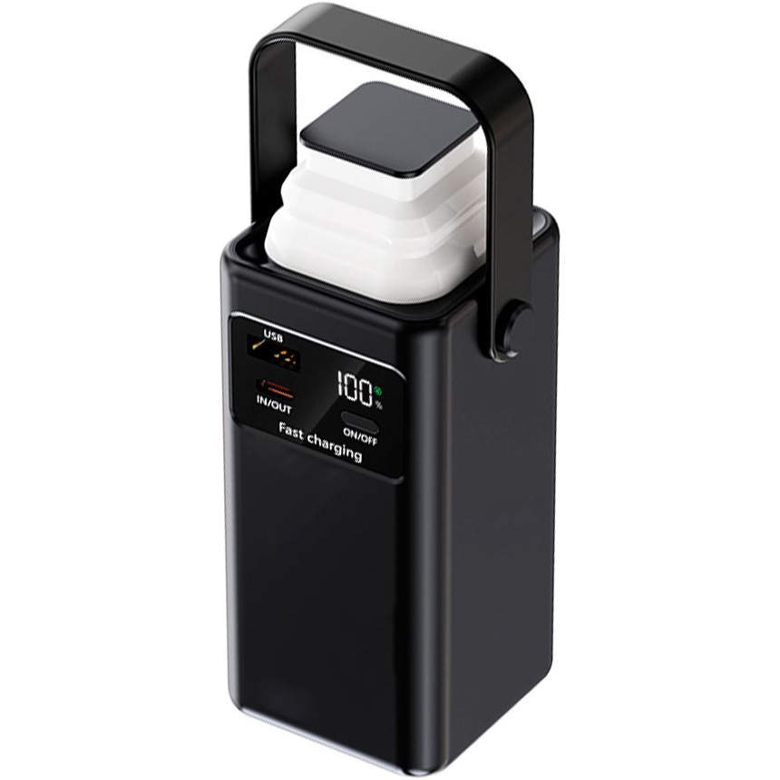 Powerbank THEGENERAL Glim 20000mah 22.5W Fast Charge PD Black (40012919-01)