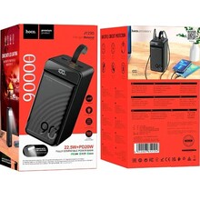 Powerbank HOCO J123D 90000mAh 22.5W+PD20W Black (714778)