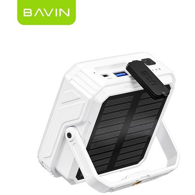Powerbank BAVIN PC1172 10000 mAh SOLAR Led Lights White (Y-PC1172 WH) Торгова марка BAVIN