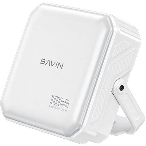 Powerbank BAVIN PC1172 10000 mAh SOLAR Led Lights White (Y-PC1172 WH)
