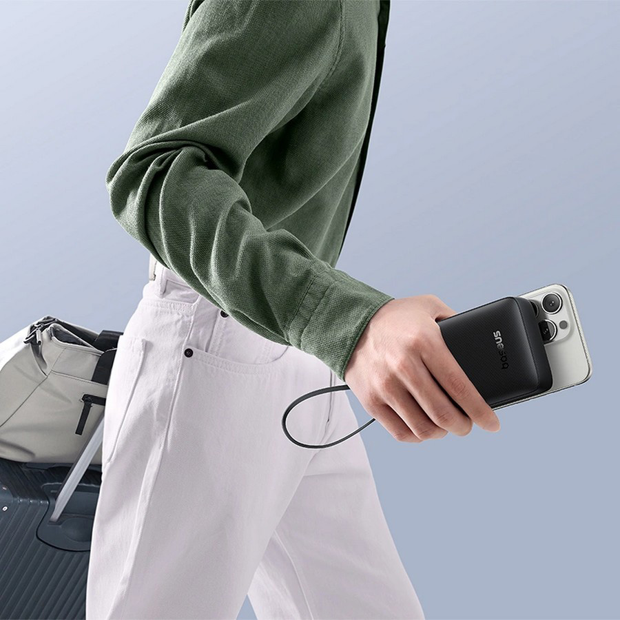 Фото Powerbank BASEUS Bipow 2 20W 20000mAh 20W Black (P10077101113-01)