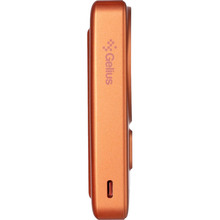 Powerbank GELIUS Fluxen 10000mAh 15W Magnetic Wireless Charge Qi2 Orange (GP-PBW120)