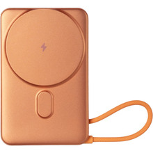 Powerbank GELIUS Fluxen 10000mAh 15W Magnetic Wireless Charge Qi2 Orange (GP-PBW120)