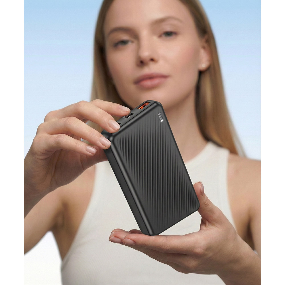 Powerbank BOROFONE 10000mAh BJ56 Graceful PD20W + QC22.5W Black (714787) Тип аккумулятора Li-Pol