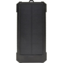 Powerbank GEMBIRD 10000 mAh QC18W+PD 20W Black (PB10-SOLAR-1)
