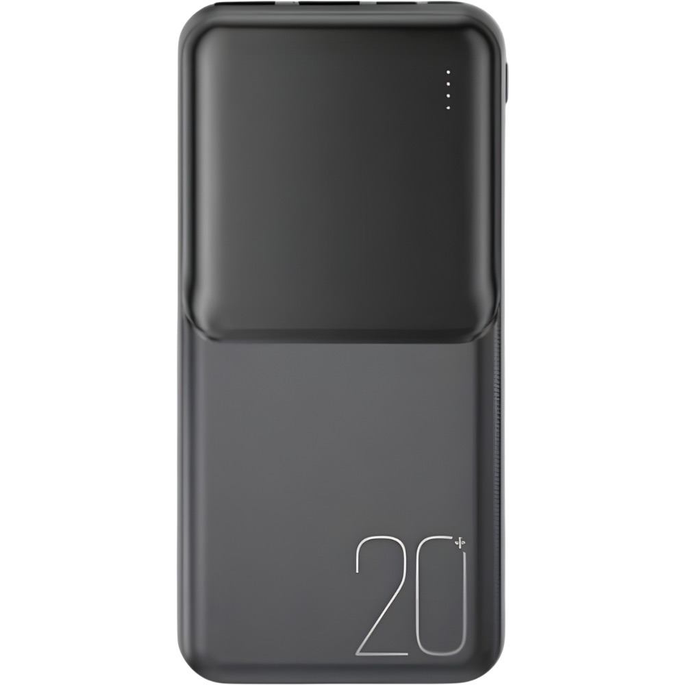 Powerbank XO PR252 Lighted Mobile Power 20000mAh Black (714804)