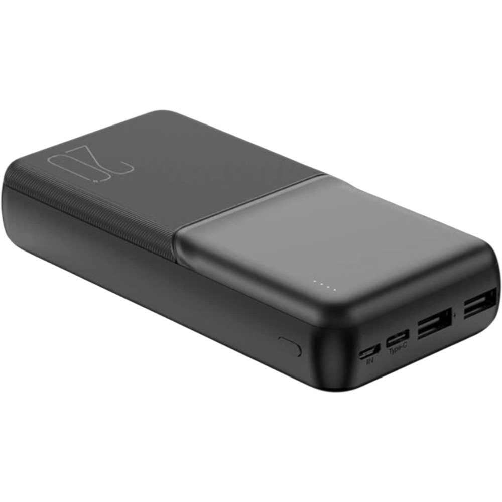 Powerbank XO PR252 Lighted Mobile Power 20000mAh Black (714804) Емкость 20000