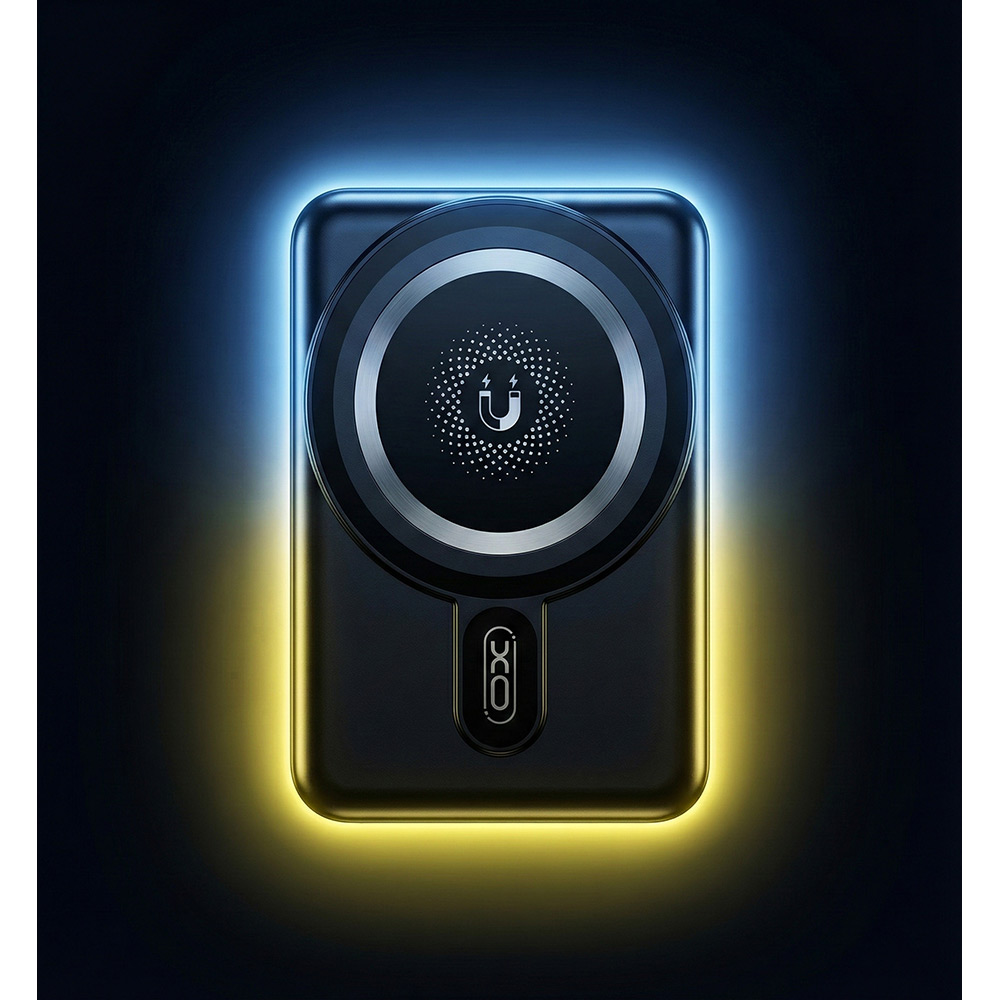 Внешний вид Powerbank XO PR264 Magnetic MagSafe 10000mAh 15W + PD20W Black (714805)