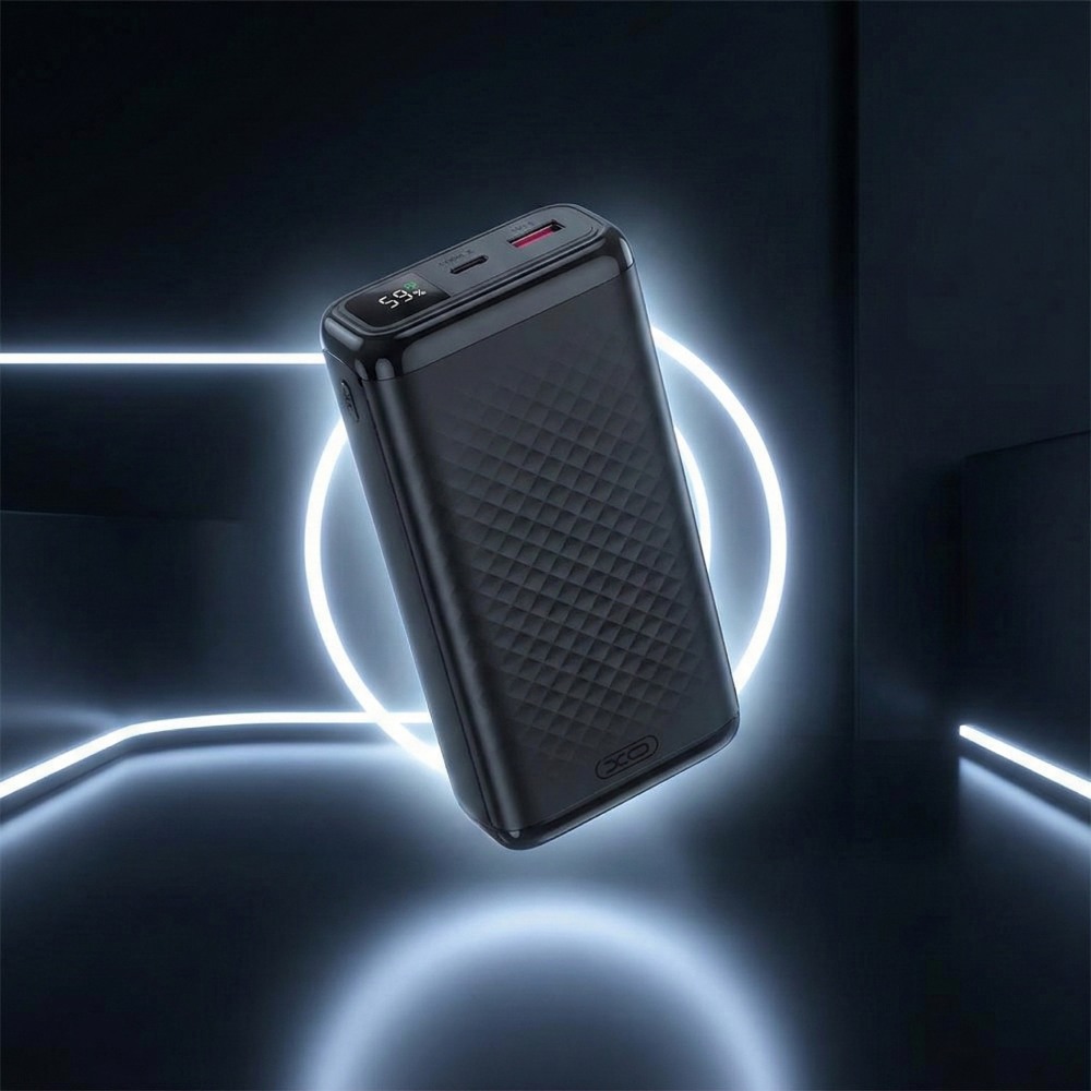 Зовнішній вигляд Powerbank XO PB309 20000 mAh Black (714796)