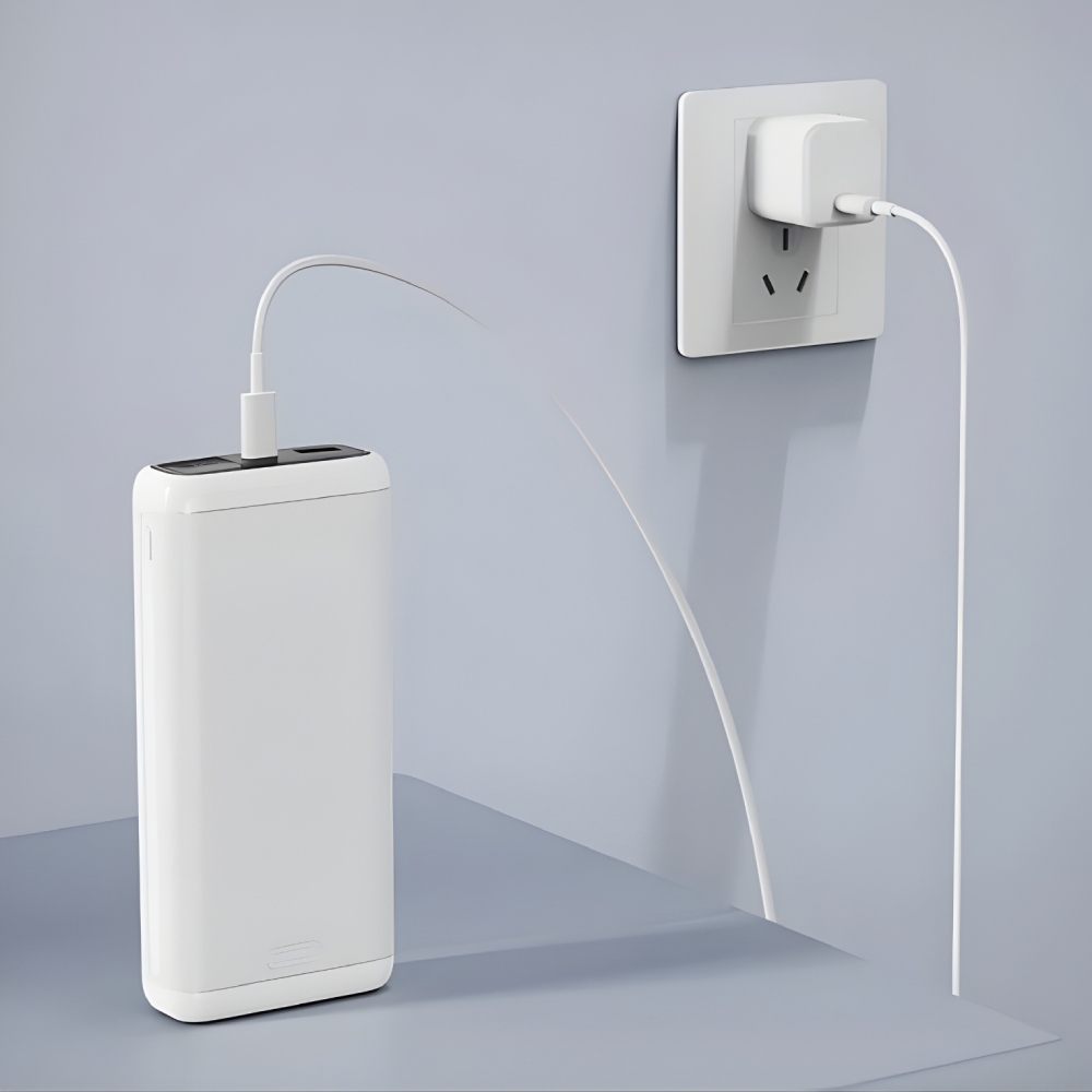 Powerbank XO PB309 20000 mAh White (714797) Вхідний роз'єм USB Type-C