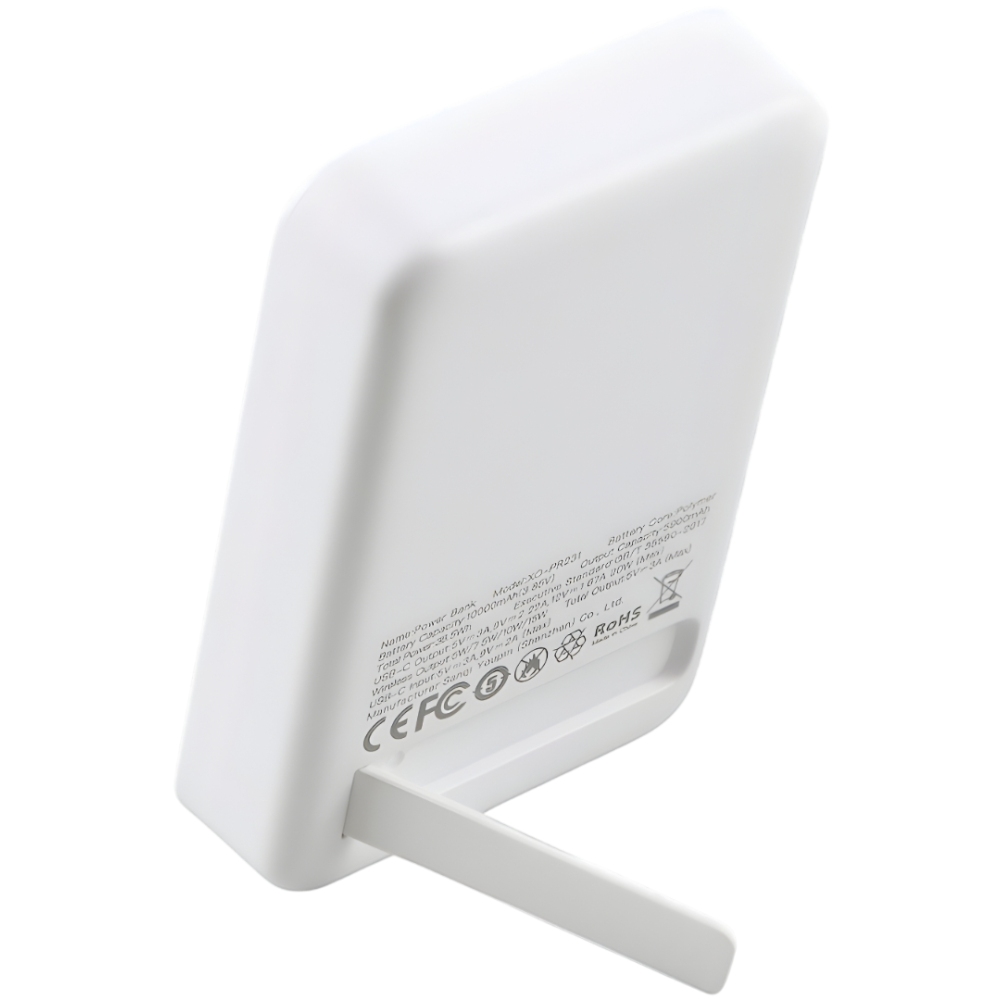 Powerbank XO PR231 Magnetic MagSafe 15W+PD20W 10000 mAh White (714802) Тип аккумулятора Li-Pol